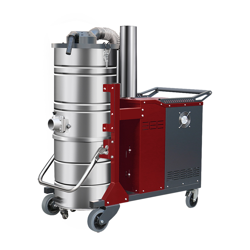 淮北坦洁380V 双桶手动反吹工业吸尘器X8系列